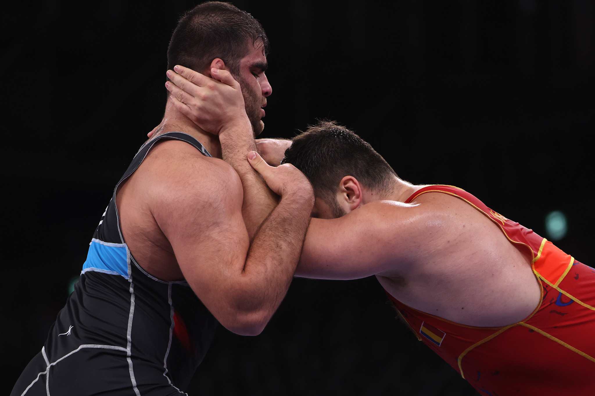 Amin Mirzazadeh was one of four Iranian gold medallists on the opening day of the Asian Wrestling Championships ©Getty Images