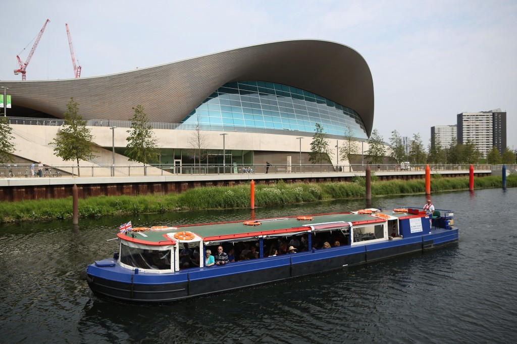 The Aquatics Centre designed by Zaha Hadid for the 2012 Olympics and Paralympics was described as a 