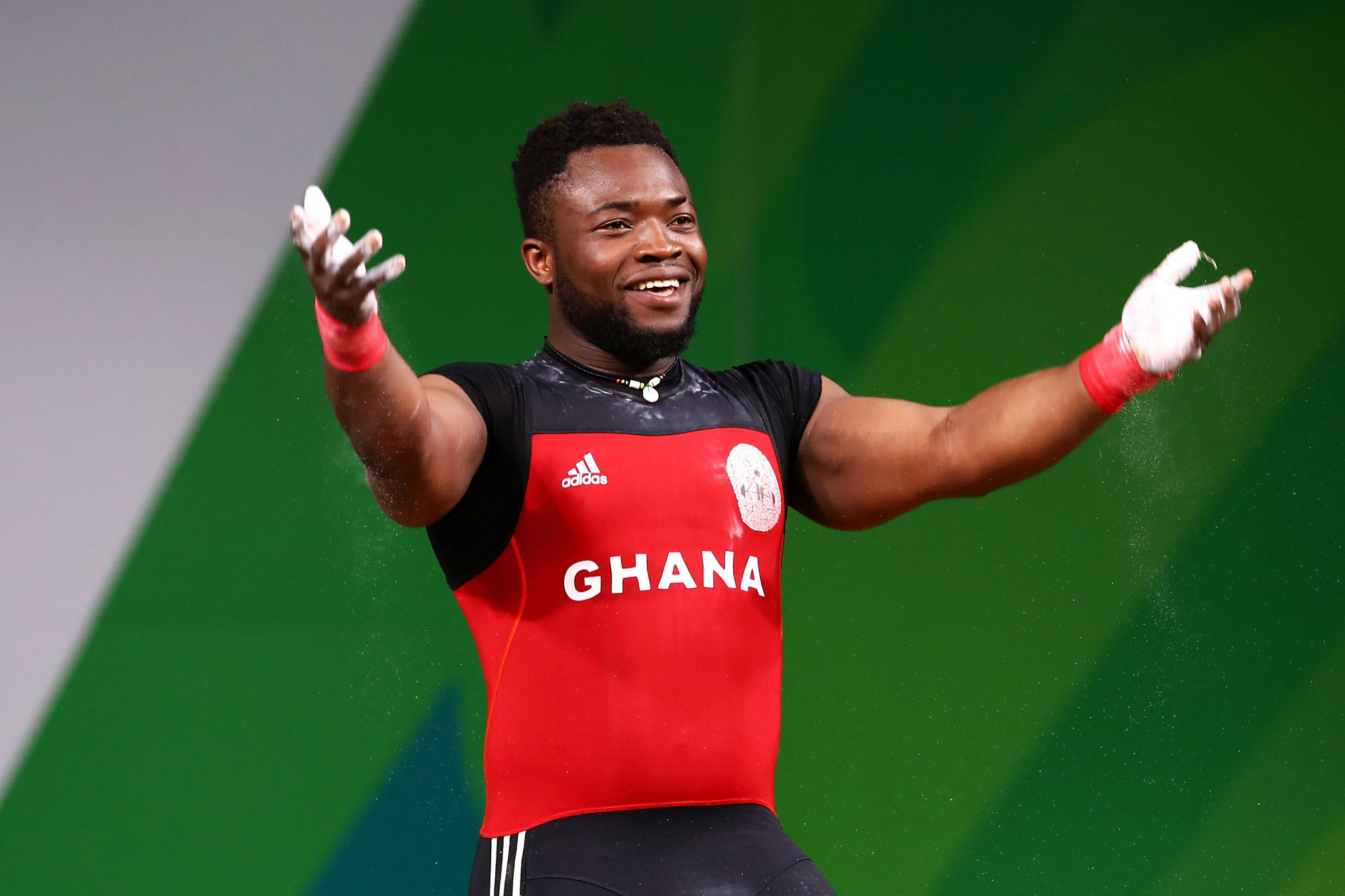 Forrester Osei, the chairman of the IWF Athletes' Commission, came up with the scholarships idea ©Getty Images