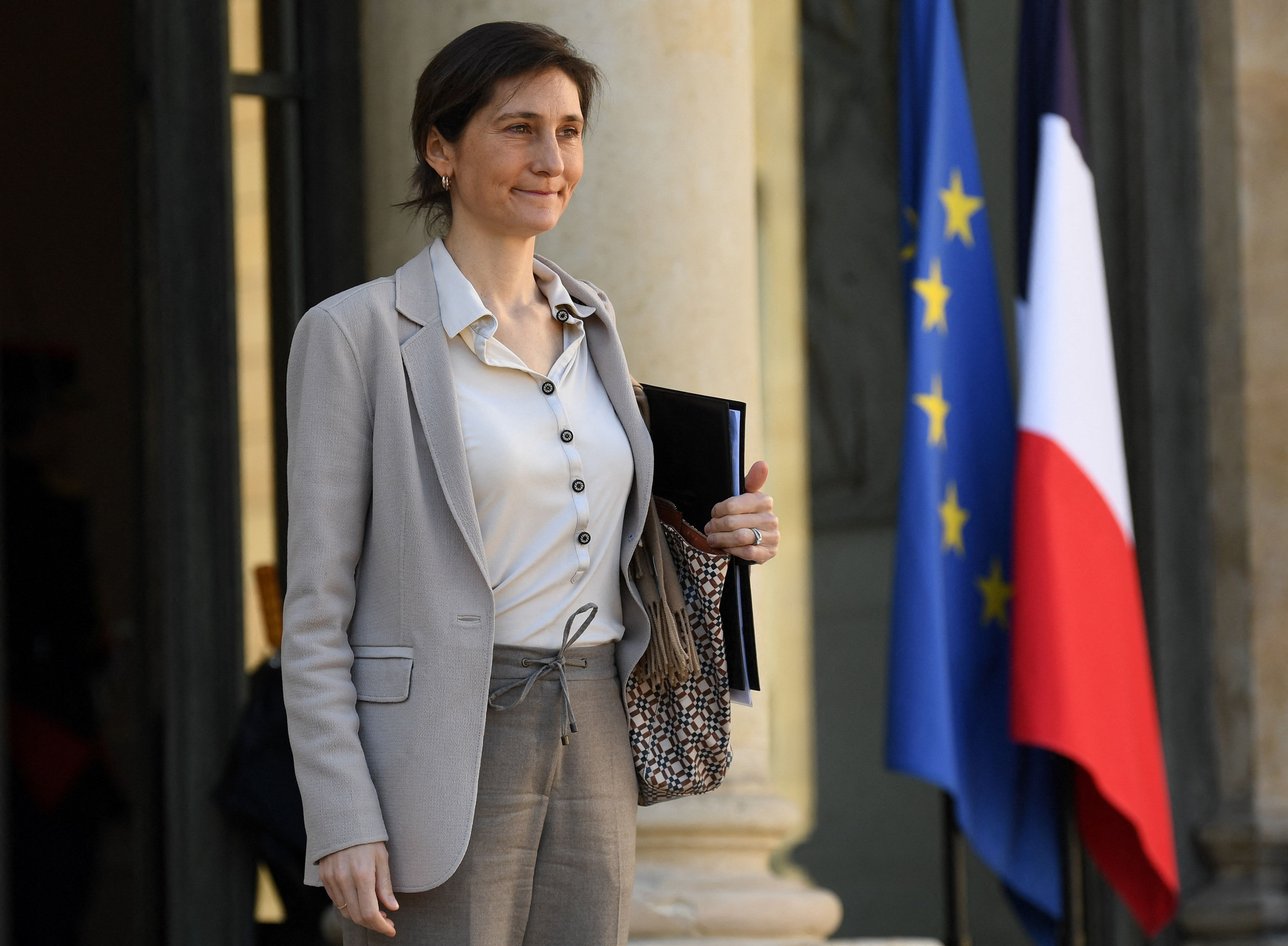 French Sports Minister Amélie Oudéa-Castéra has pledged to ensure more schools are able to access additional hours of sport per week ©Getty Images