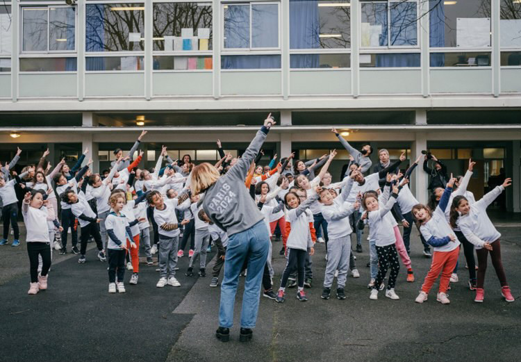 More than a million students from around 8,000 schools and institutions participated in activities as part of the Olympic and Paralympic Week ©Paris 2024