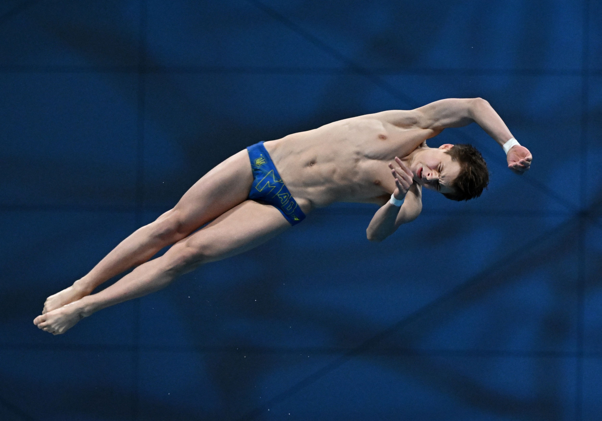 Ukraine's 10m platform European champion Oleksiy Sereda is among divers from the country urging a ban on Russian and Belarusian athletes ©Getty Images