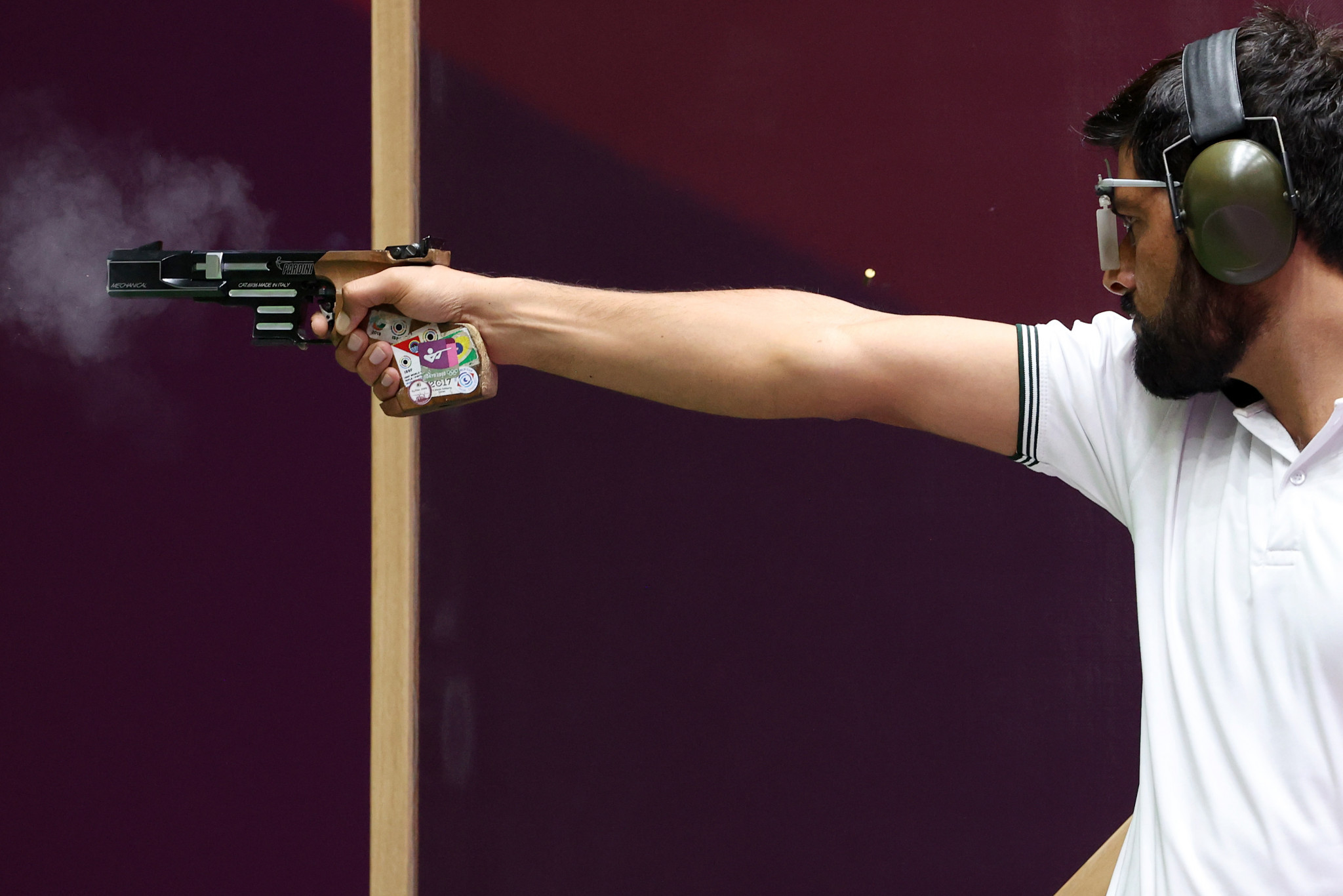 Ghulam Mustafa Bashir has already sealed a Paris 2024 shooting quota place ©Getty Images