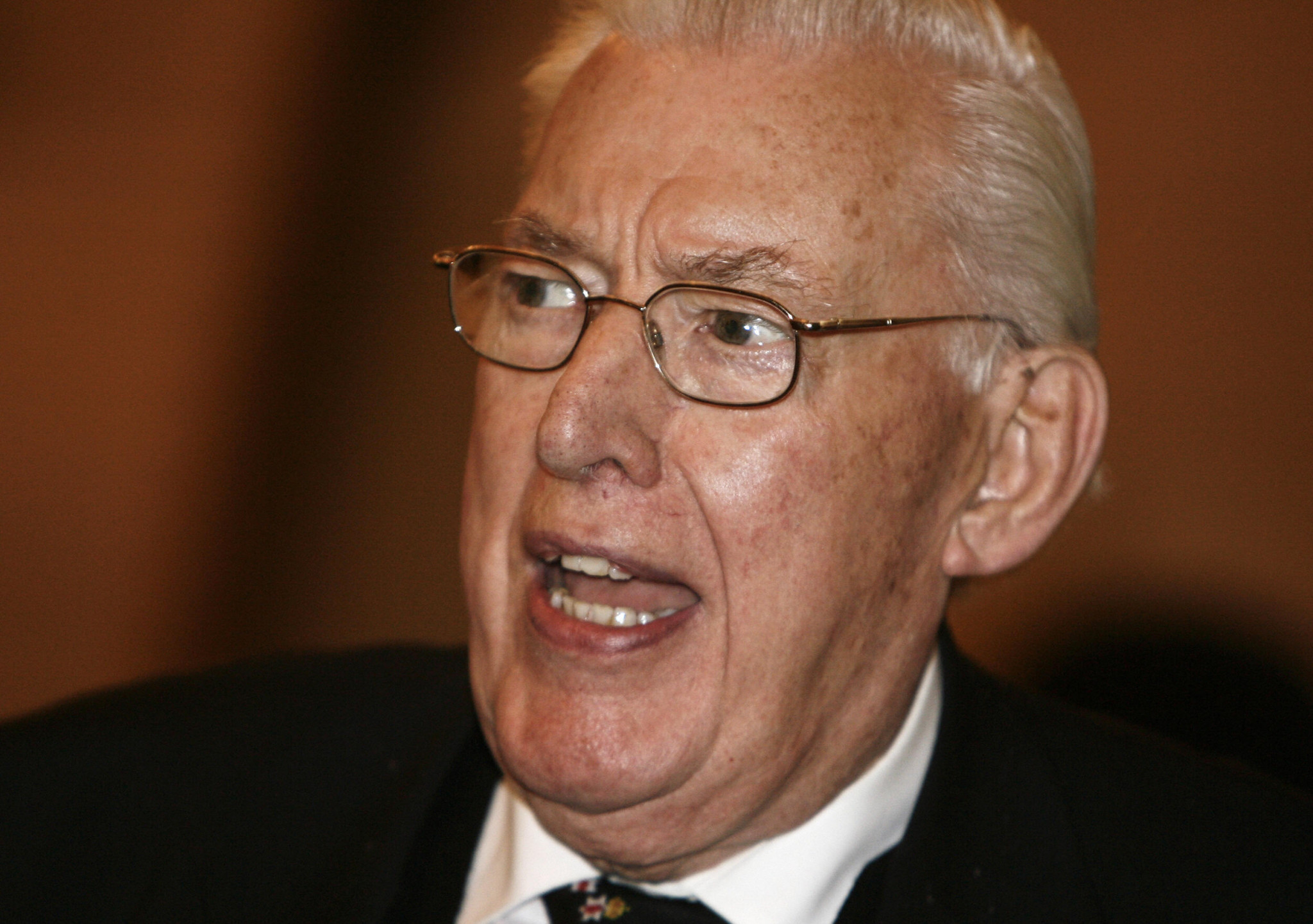 Our columnist's trips to Northern Ireland included meeting political leaders such as Reverend Ian Paisley ©Getty Images