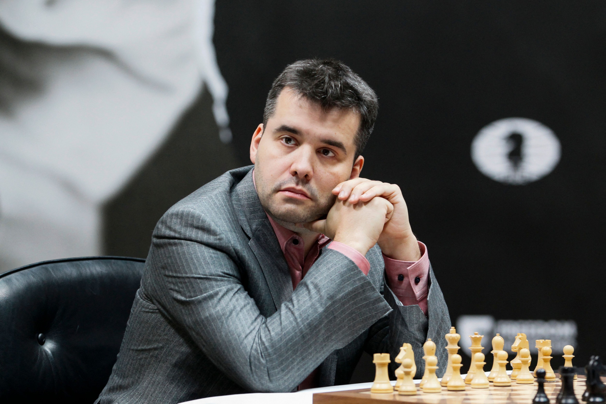  Ian Nepomniachtchi was frustrated in game three but still leads the FIDE World Championship match overall©Getty Images