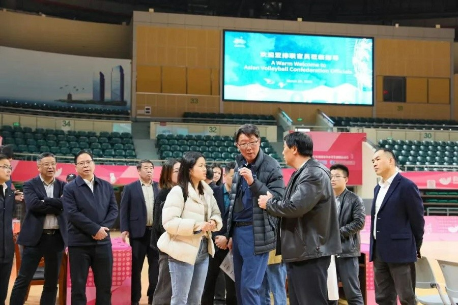 After visiting the volleyball venues for the Hangzhou 2022 Asian Games, a party from the Asian Volleyball Confederation has said it is 