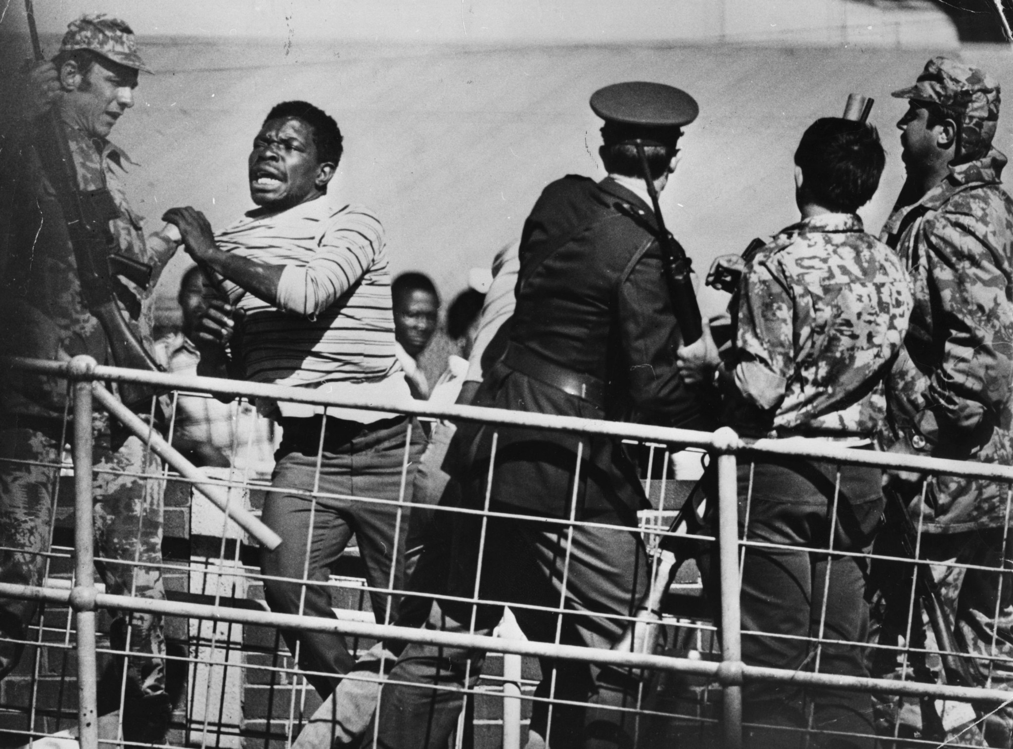 In June 1976, at least 160 people died after South African police opened fire on protesters in Soweto ©Getty Images 