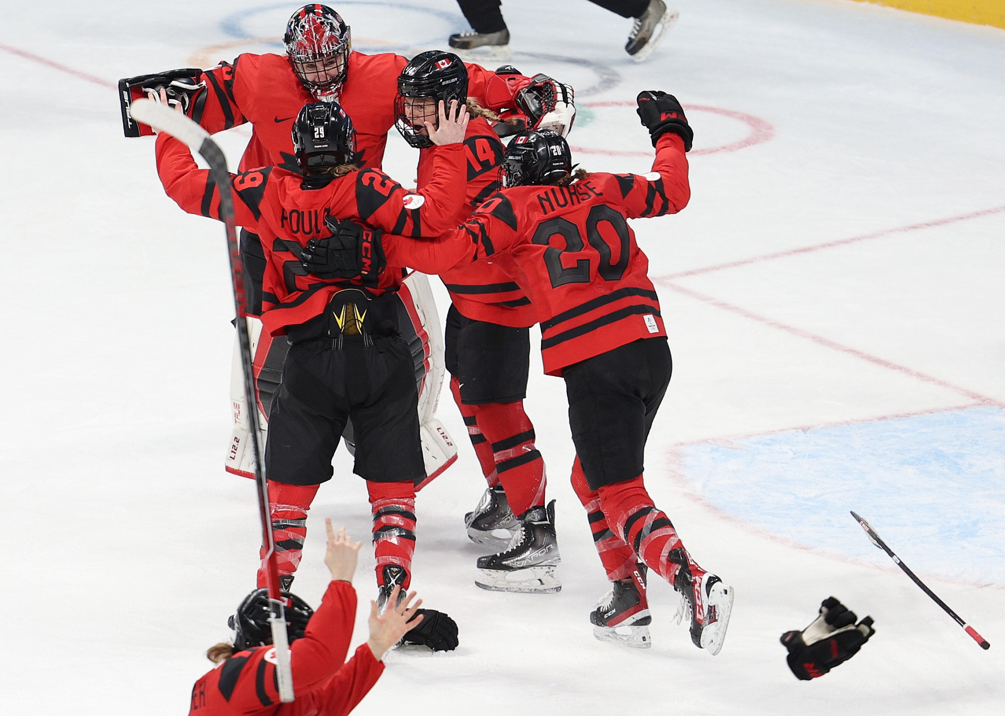 Canada needed overtime to beat Sweden in the quarter-finals ©Getty Images