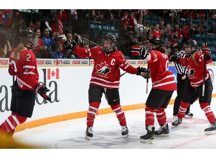 Olympic champions Canada through to semi-finals of Ice Hockey Women's World Championship with crushing win over Finland