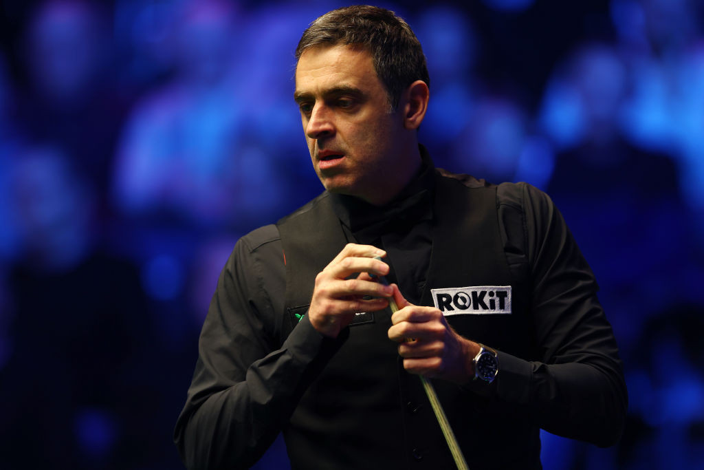 Seven-times world snooker champion Ronnie O'Sullivan starts the defence of his title at the Crucible Theatre in Sheffield tomorrow ©Getty Images