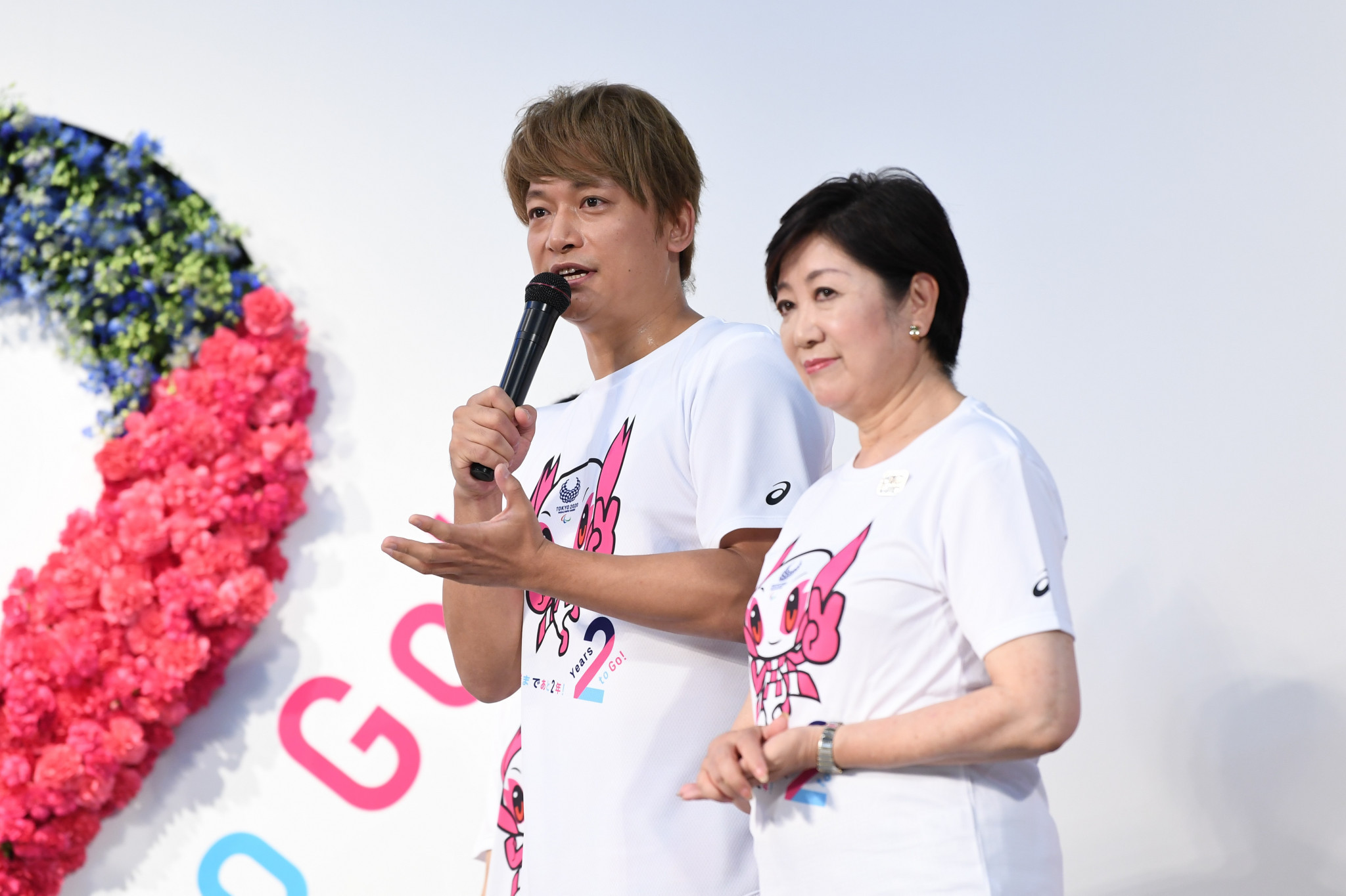 Japan's former J-Pop star hingo Katori has donated €100,000 to fund the first IPC Para-athlete internship programme ©Getty Images