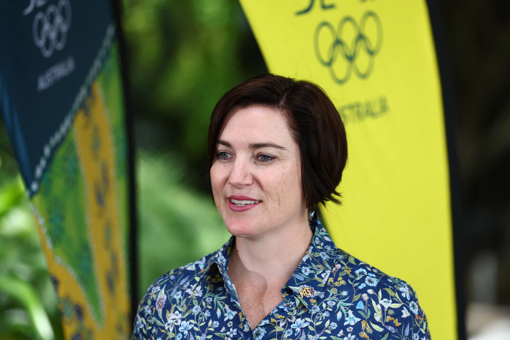 Multiple Olympic and world cycling champion Anna Meares, Australia's Chef de Mission at the Paris 2024 Olympics, will address this year's AOC Annual General Meeting ©Getty Images