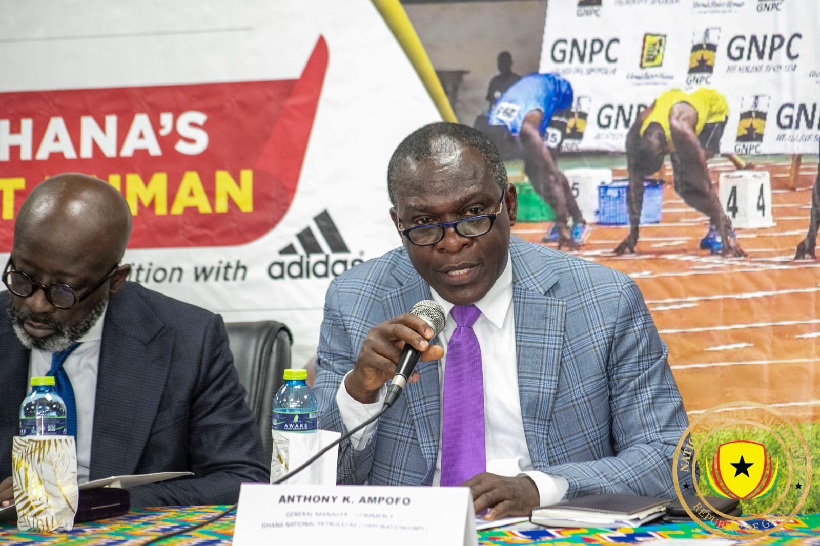 The tenth edition of the sprint talent search, Ghana Fastest Human, was launched at Accra Stadium with next year's African Games in Ghana very much in mind ©Ghana Olympic Committee/Facebook