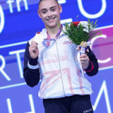 Gadirova wins third gold at European Artistic Gymnastics Championships