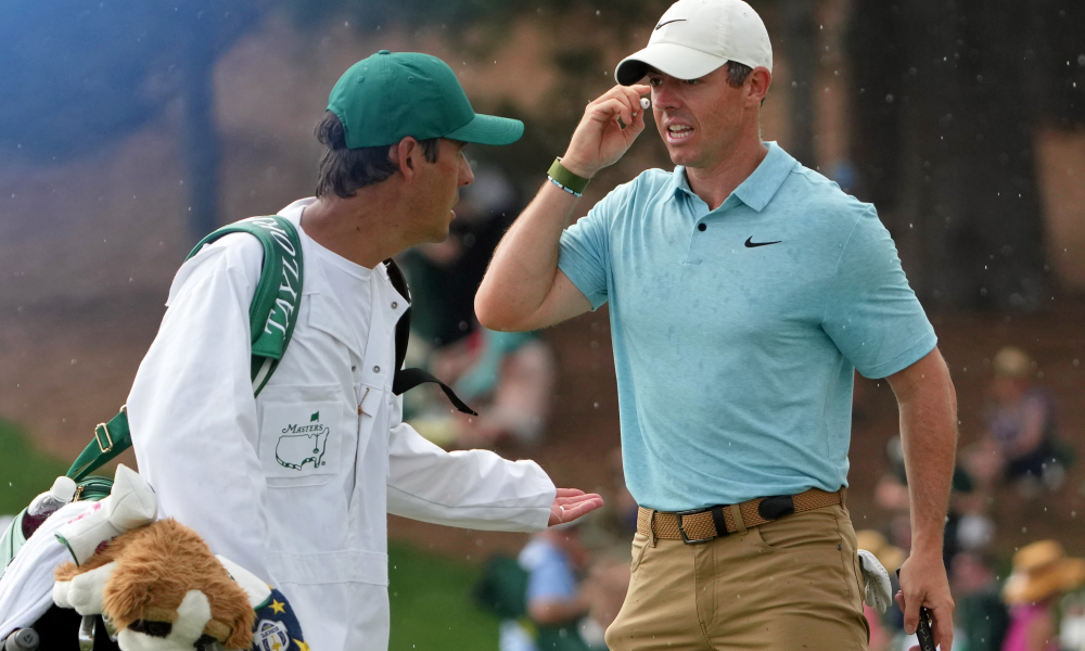 Rory McIlroy's decision to wear a live microphone to provide comments for CBS during The Masters in Augusta has prompted plenty of debate ©Getty Images