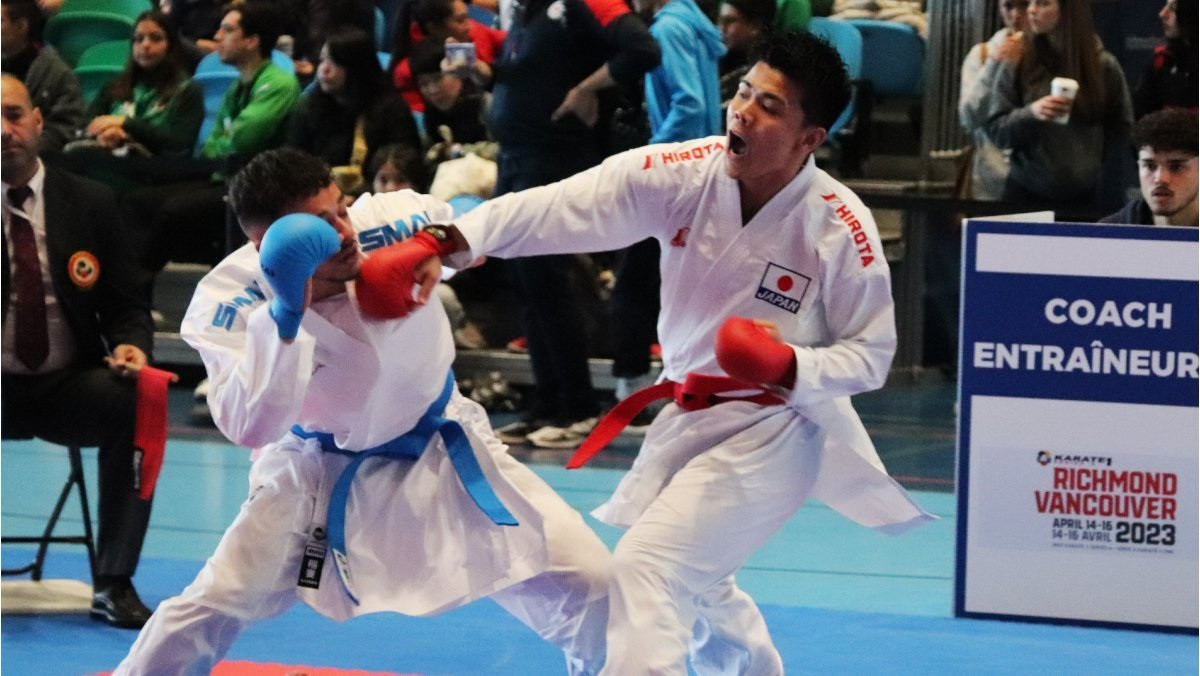 Japanese quartet strike gold in Karate 1-Series A event in Richmond