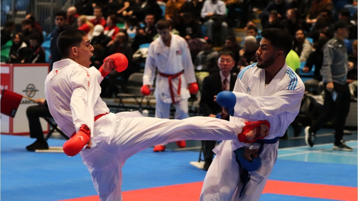 Algeria, Greece and Croatia were among the gold-medal winners after thrilling men's and women's kumite competitions in Richmond ©WKF