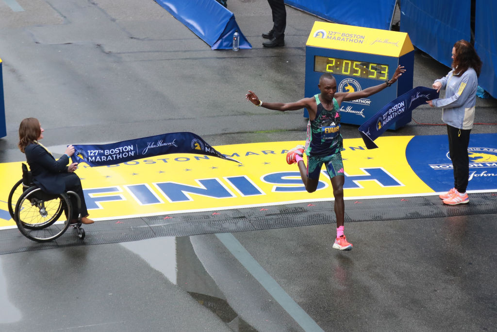 Kipchoge suffers shock defeat in Boston Marathon as Chebet retains title