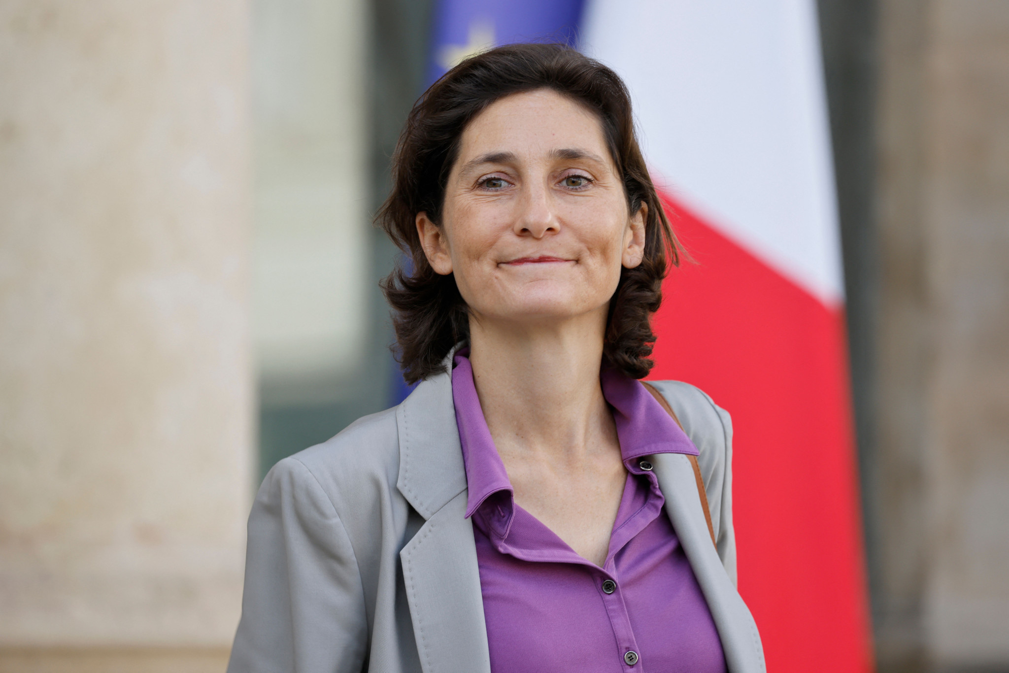 French Sports Minister Amélie Oudéa-Castéra has urged Novak Djokovic to refrain from posting further political messages at Roland Garros ©Getty Images