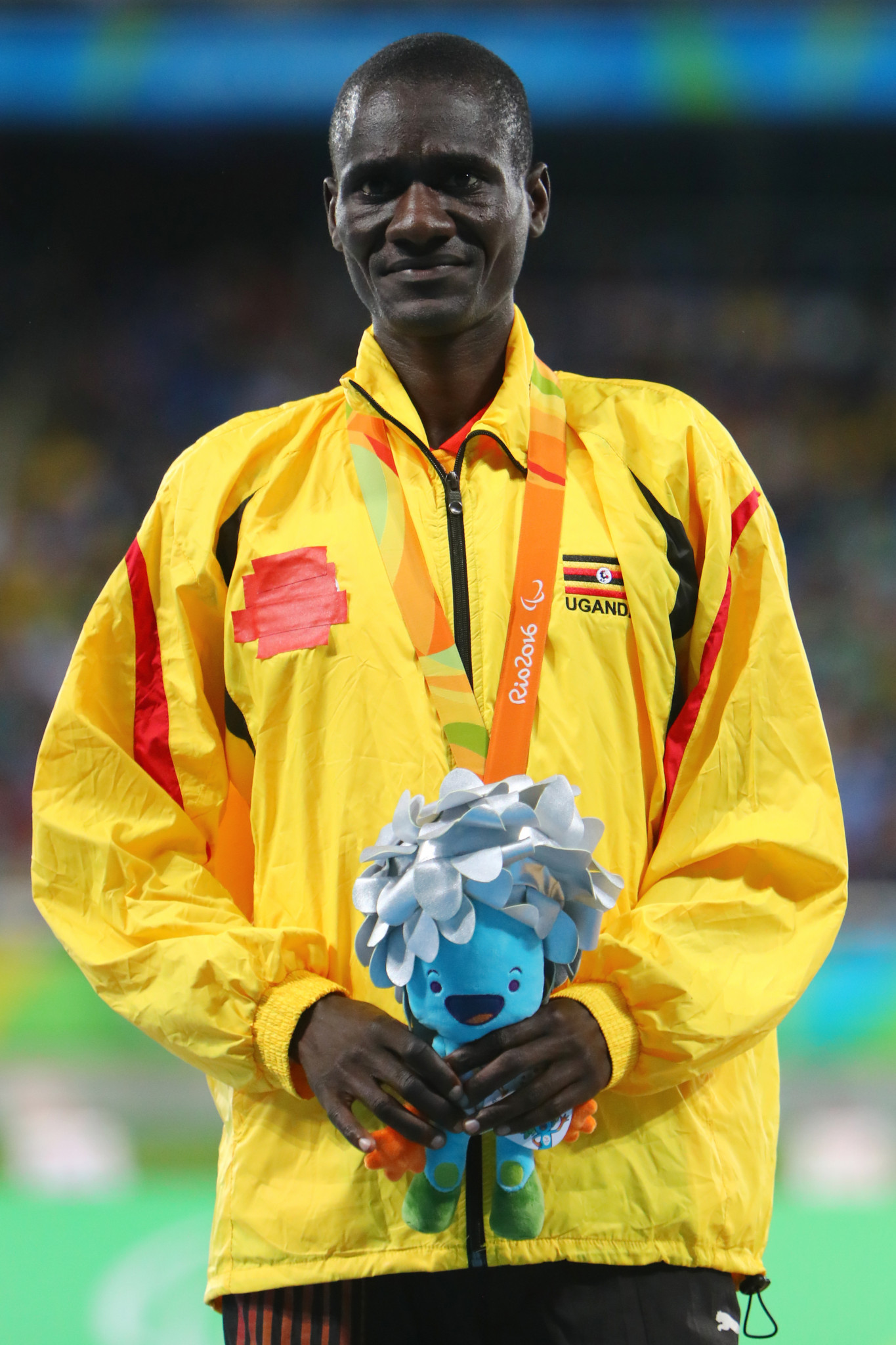 David Emong is the only Paralympic athlete from Uganda to earn medals, a silver at Rio 2016 and bronze at Tokyo 2020, both in the 1500m ©Getty Images