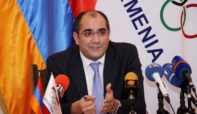 Armenian Olympic Committee secretary general Hrachya Rostomyan has repeated his country's support for Russia's return to international  sport ©ARMNOC