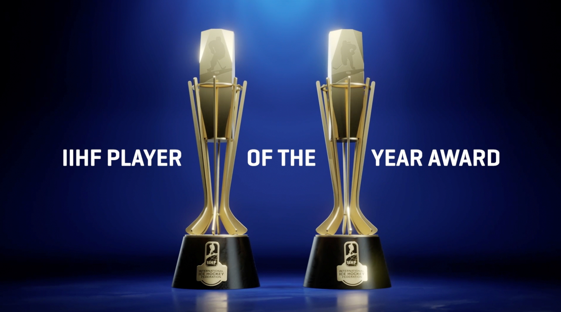 The International Ice Hockey Federation will be introducing the Men's and Women's Player of Year award, they have announced ©IIHF