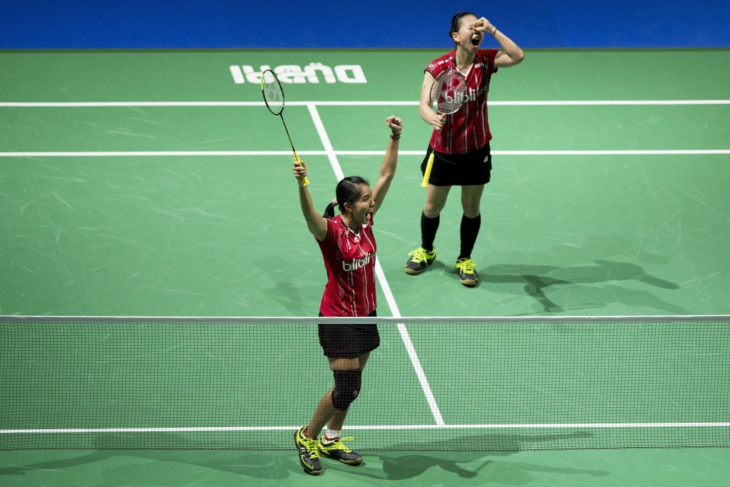 Indonesian duo end losing run with victory over Chinese rivals at BWF India Open