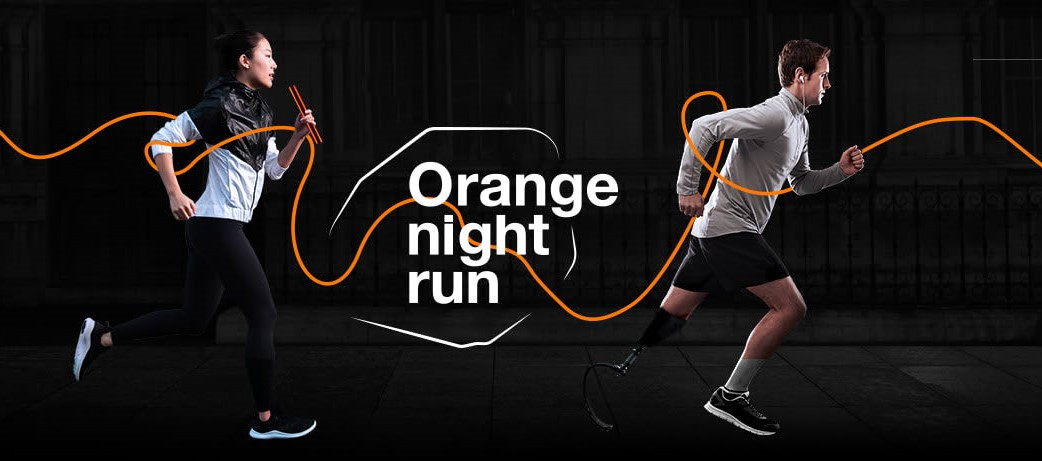 The Orange Night Run will be taking place on June 17 ©Orange