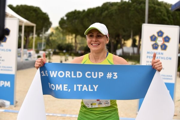 Olympic champion Asadauskaite claims women's individual gold at UIPM World Cup in Rome