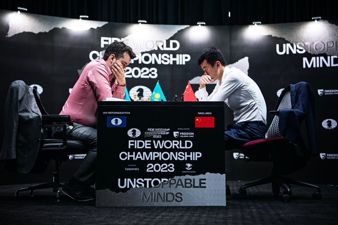 World Chess Championship ends in another draw as Nepomniachtchi maintains lead