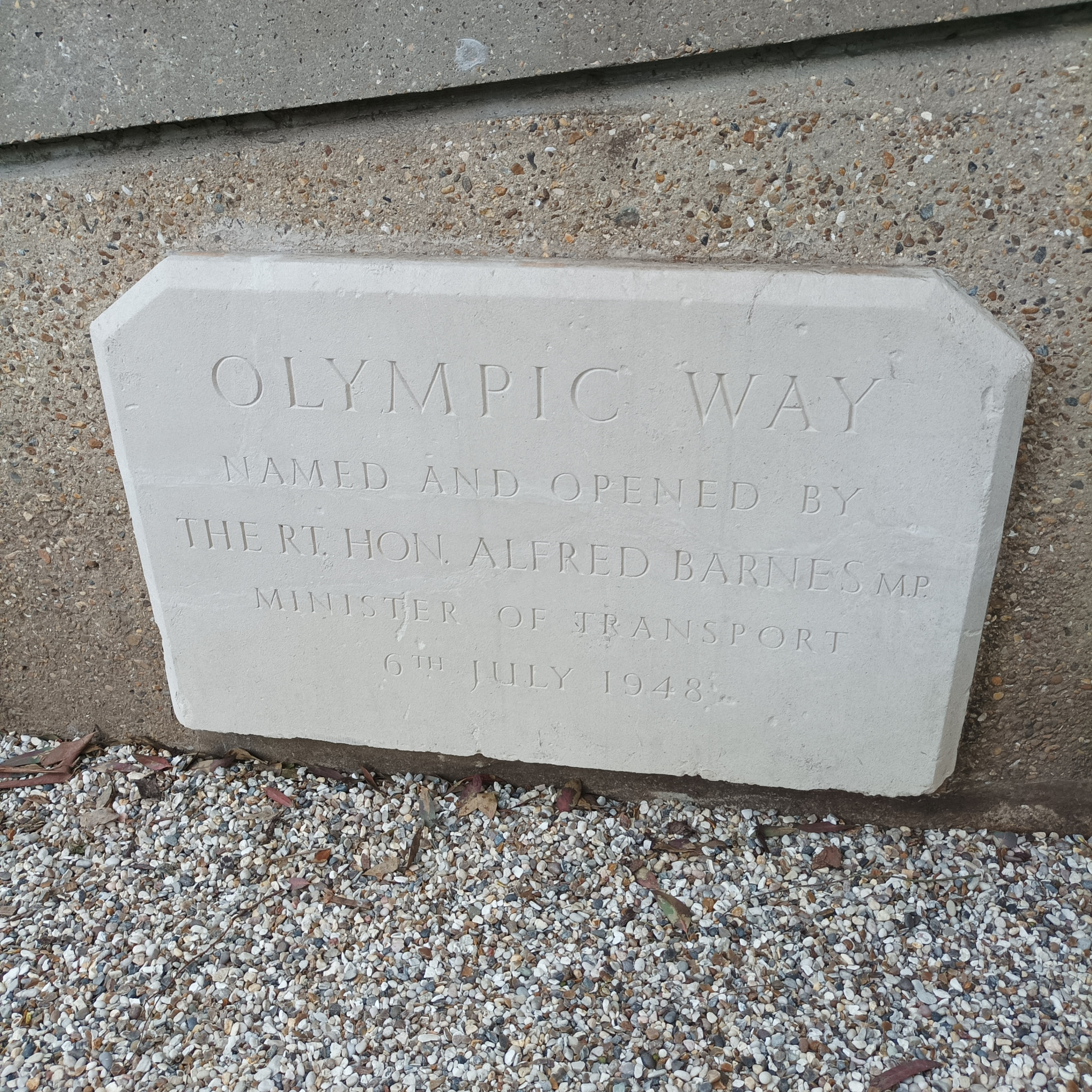 Olympic Way restoration celebrates 100 years of Wembley Stadium