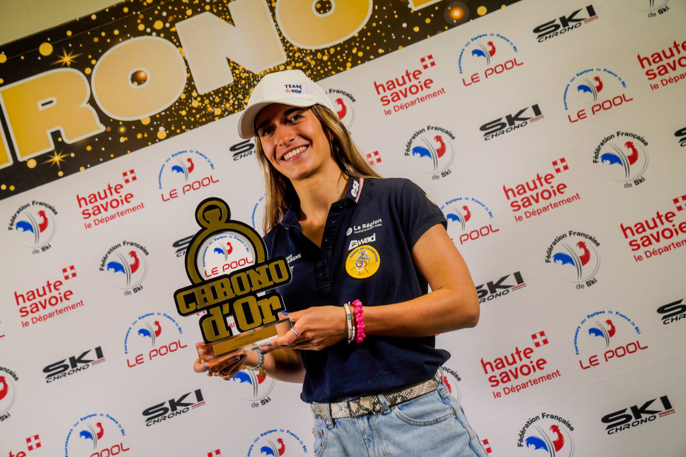 Perrine Laffont was named as one of two Champion of Champions at the Chronos d'Or awards ©Agence Zoom/FFS