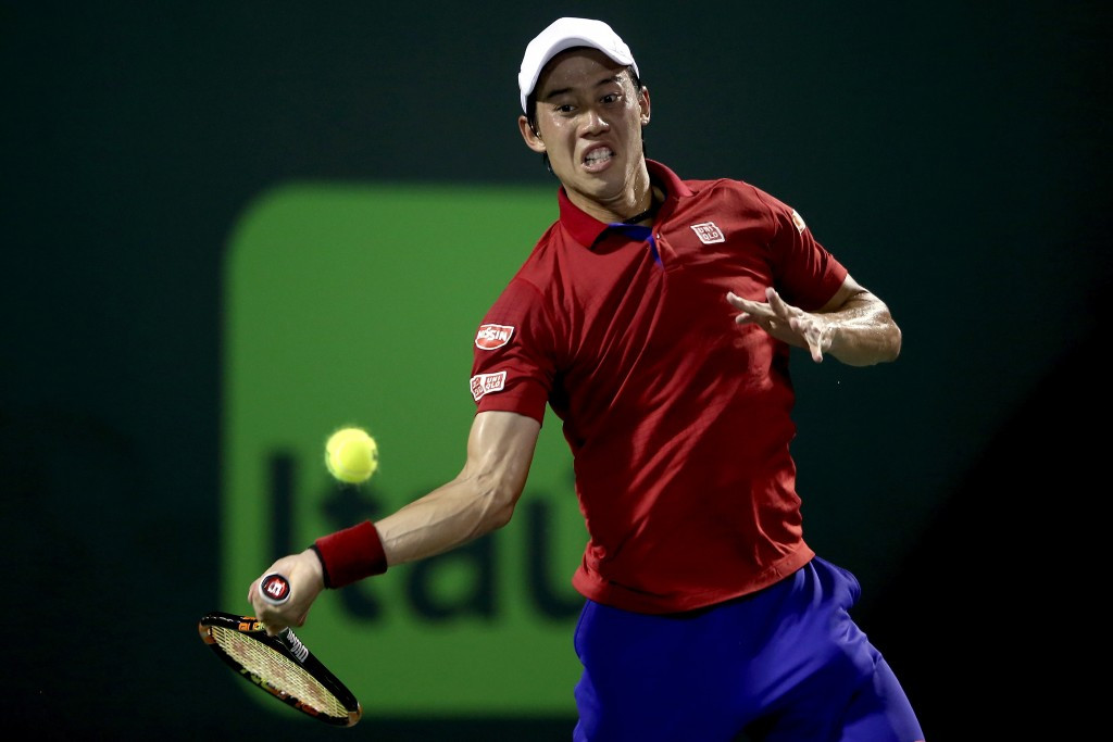 Japanese star Kei Nishikori will be Novak Djokovic's final opponent ©Getty Images