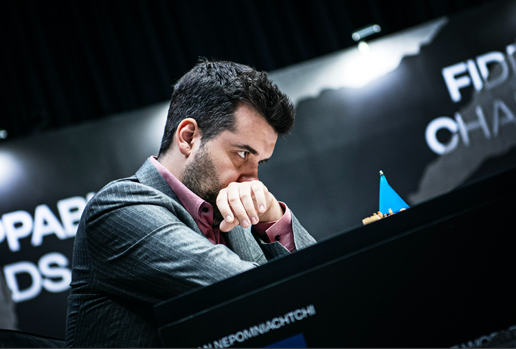 Nepomniachtchi closes in on FIDE World Championship title after Game 11 draw