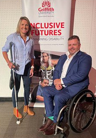 Australia's Rio 2016 Para-triathlon champion Katie Kelly, who is legally blind, spoke inspiringly at the conference hosted by Griffith University in Queensland ©inclusivefutures.griffith.edu.au