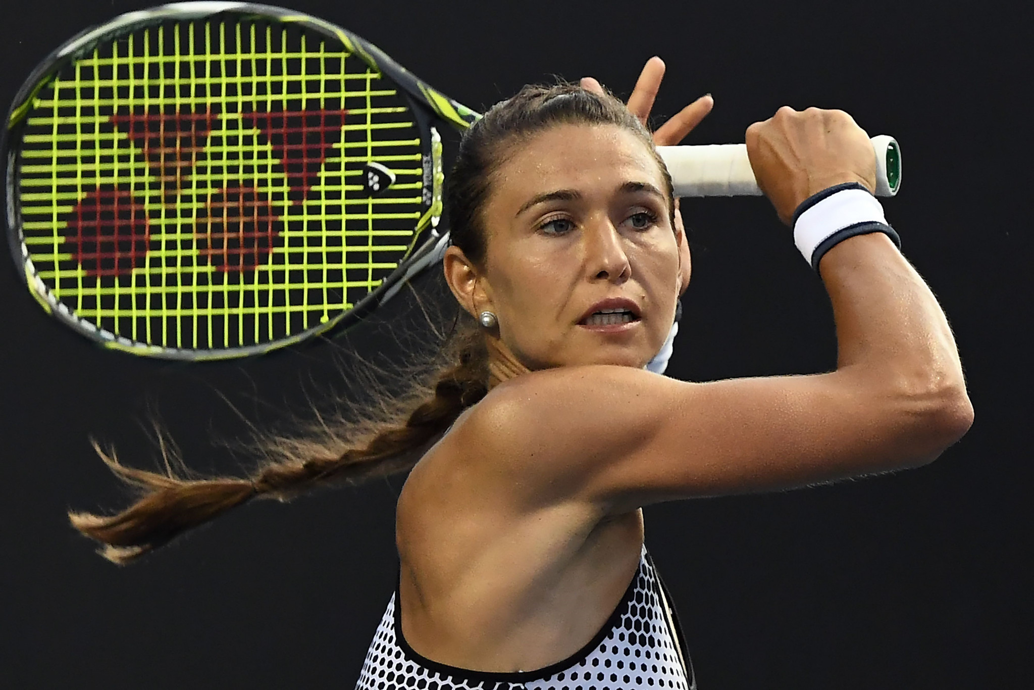 Russian tennis player Vitalia Dyachenko claims that she was treated like a "third-class person" at Cairo International Airport after LOT Polish Airlines refused to allow her on board ©Getty Images
