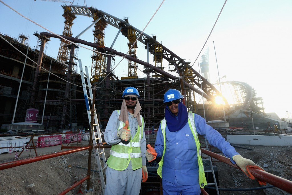 Allegations about human rights abuses and poor treatment of workers at sites being built for the 2022 FIFA World Cup in Qatar have caused concern ©Getty Images