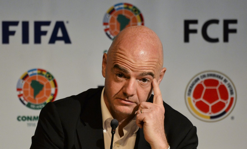 Newly-elected FIFA President Gianni Infantino must take a strong stance against human rights abuses connected to the Qatar 2022 World Cup ©Getty Images