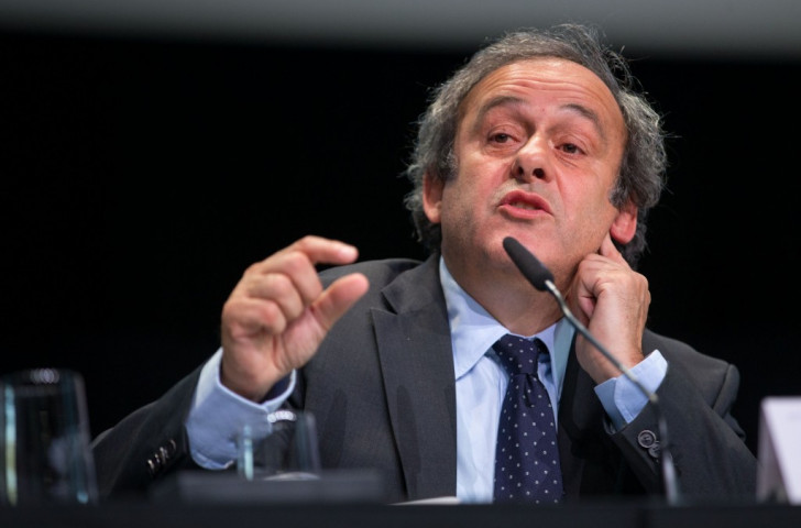 Michel Platini has called for Sepp Blatter to stand down today ©Getty Images