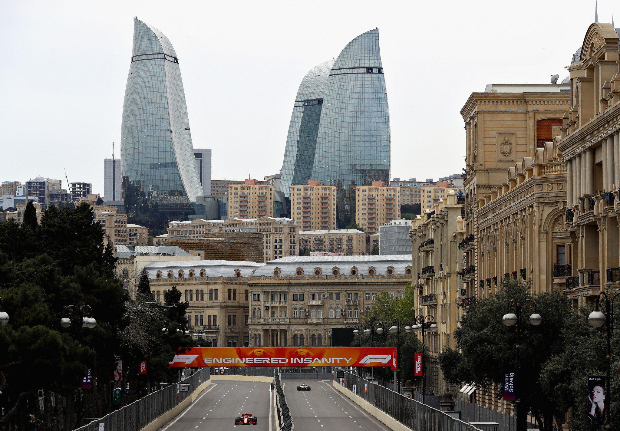 Verstappen, Pérez and Hamilton battling to make history at Azerbaijan Grand Prix