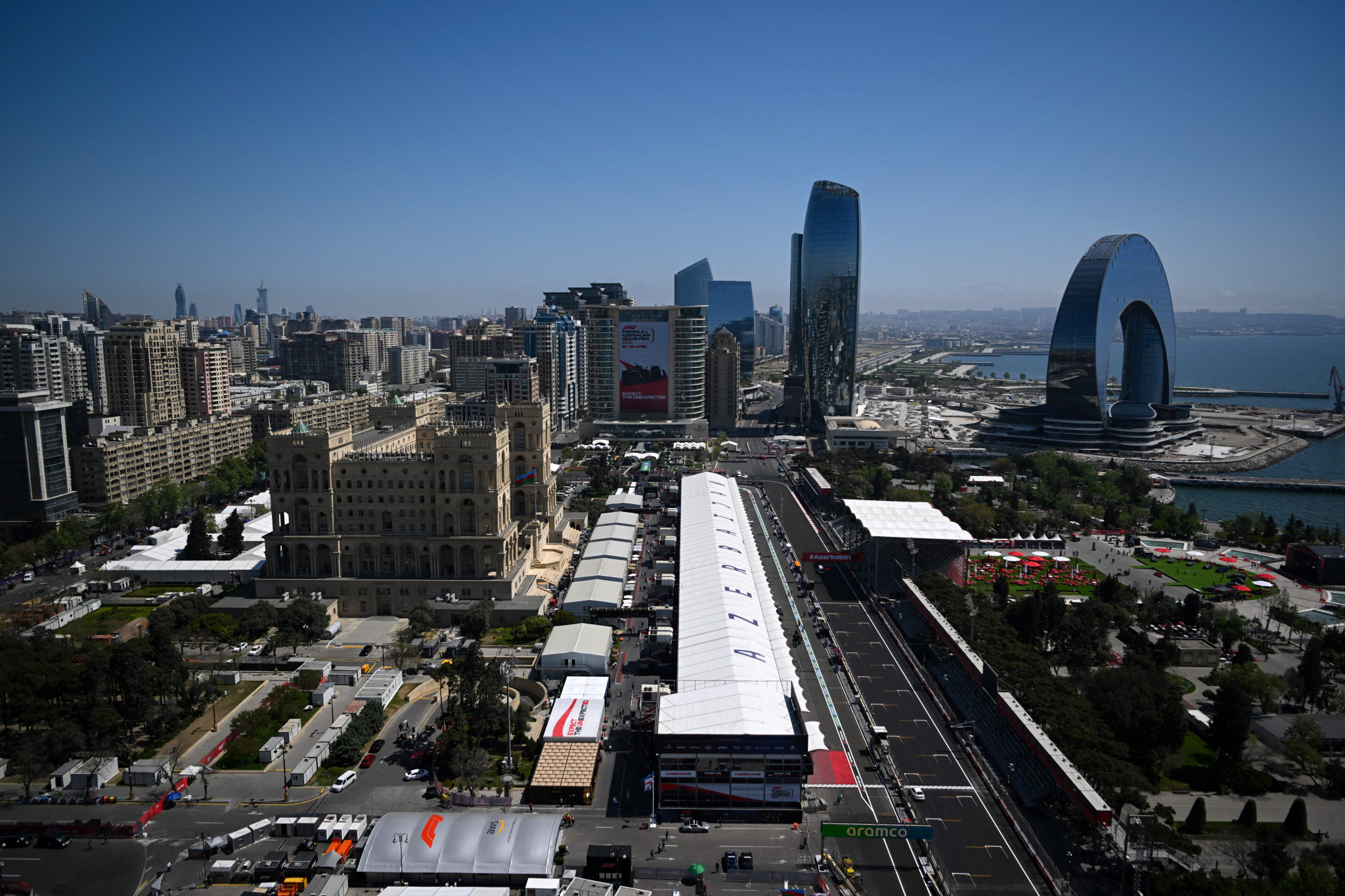 Final preparations underway for Azerbaijan Grand Prix