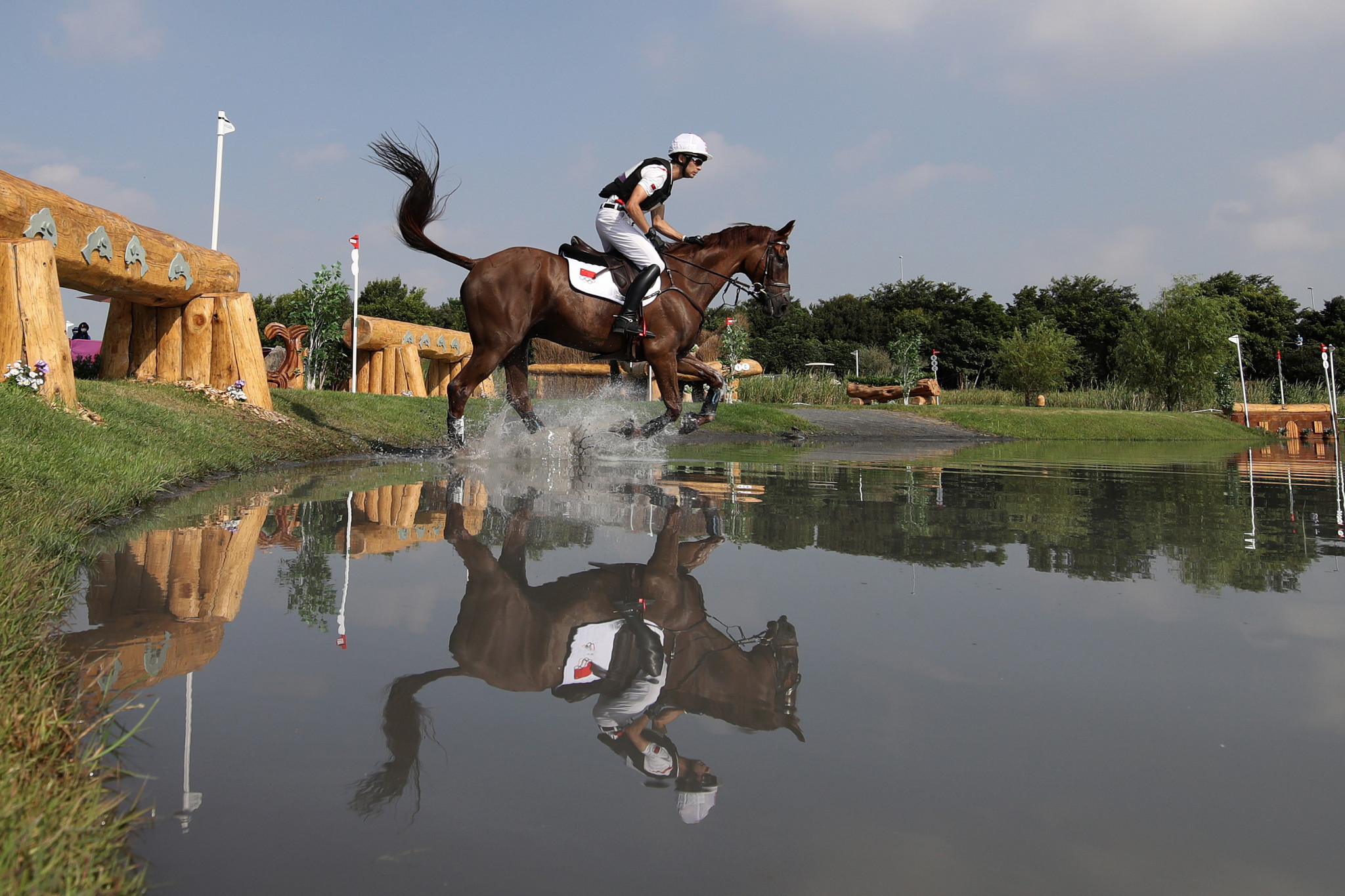 Alex Hua Tin won eventing silver at the 2014 Asian Games, bronze in 2018 and was a member of China's first Olympic team in the discipline ©Getty Images