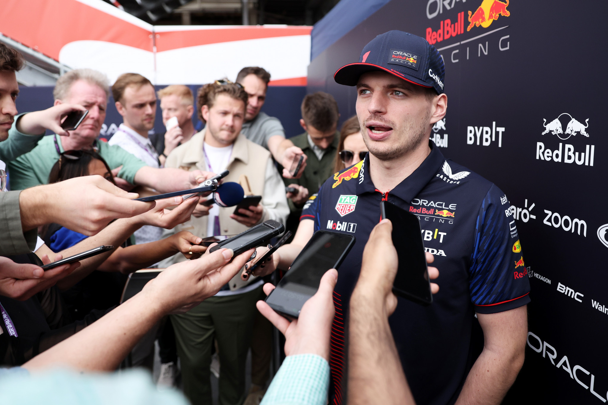 Defending champion Max Verstappen has the chance to become the first person to win the Azerbaijan Grand Prix twice after last year's victory ©Getty Images