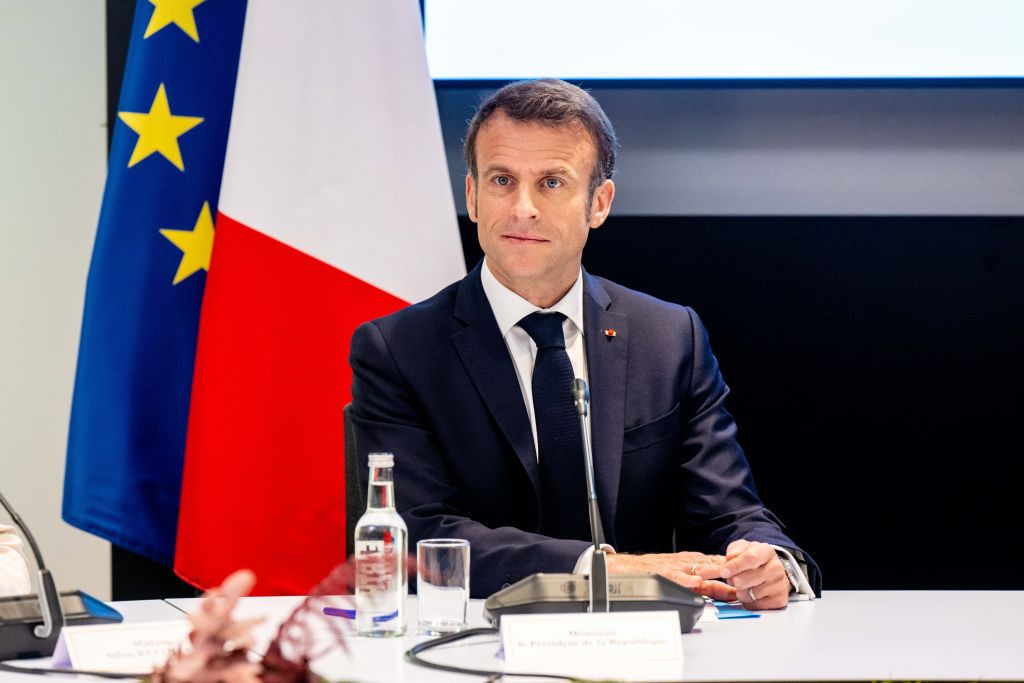 French President Emmanuel Macron has pledged decisive action over wheelchair accessibility in time for Paris 2024 ©Getty Images