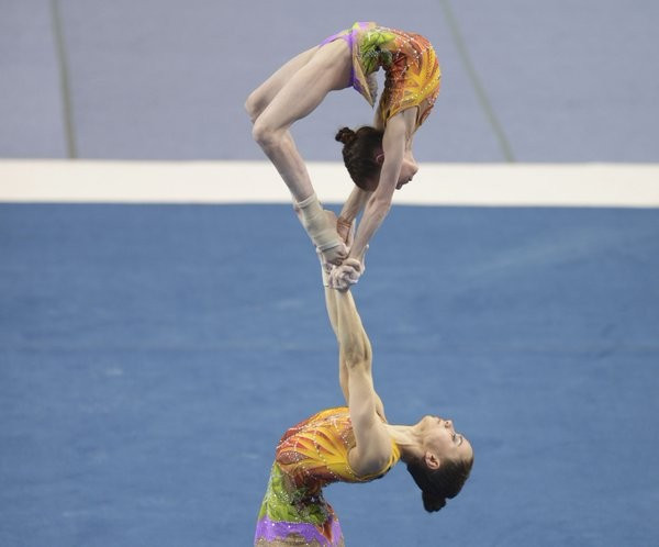 Russia clinch double gold at Acrobatic Gymnastics World Championships