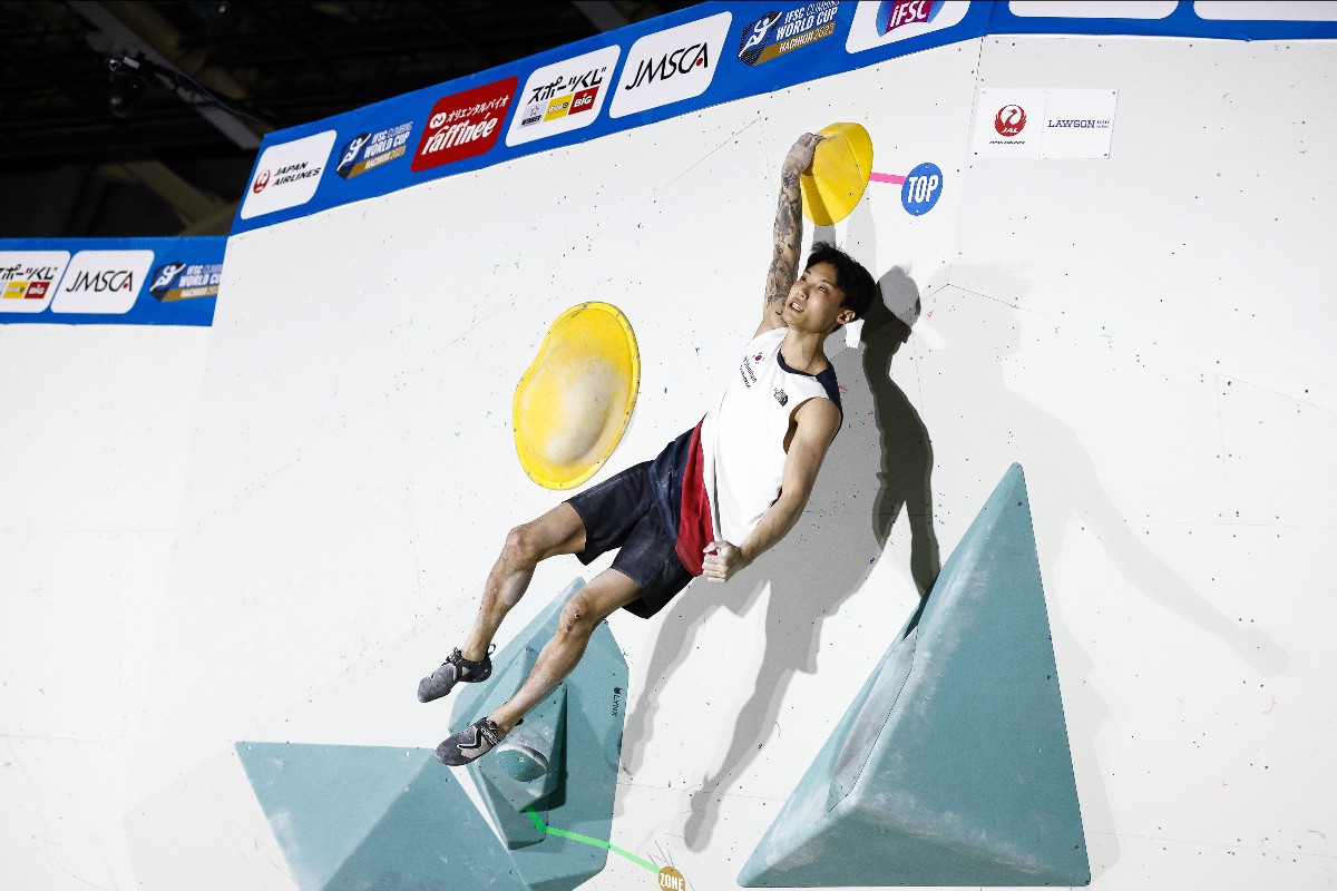  Jongwon "full of confidence" as IFSC World Cup arrives on home ground in Seoul