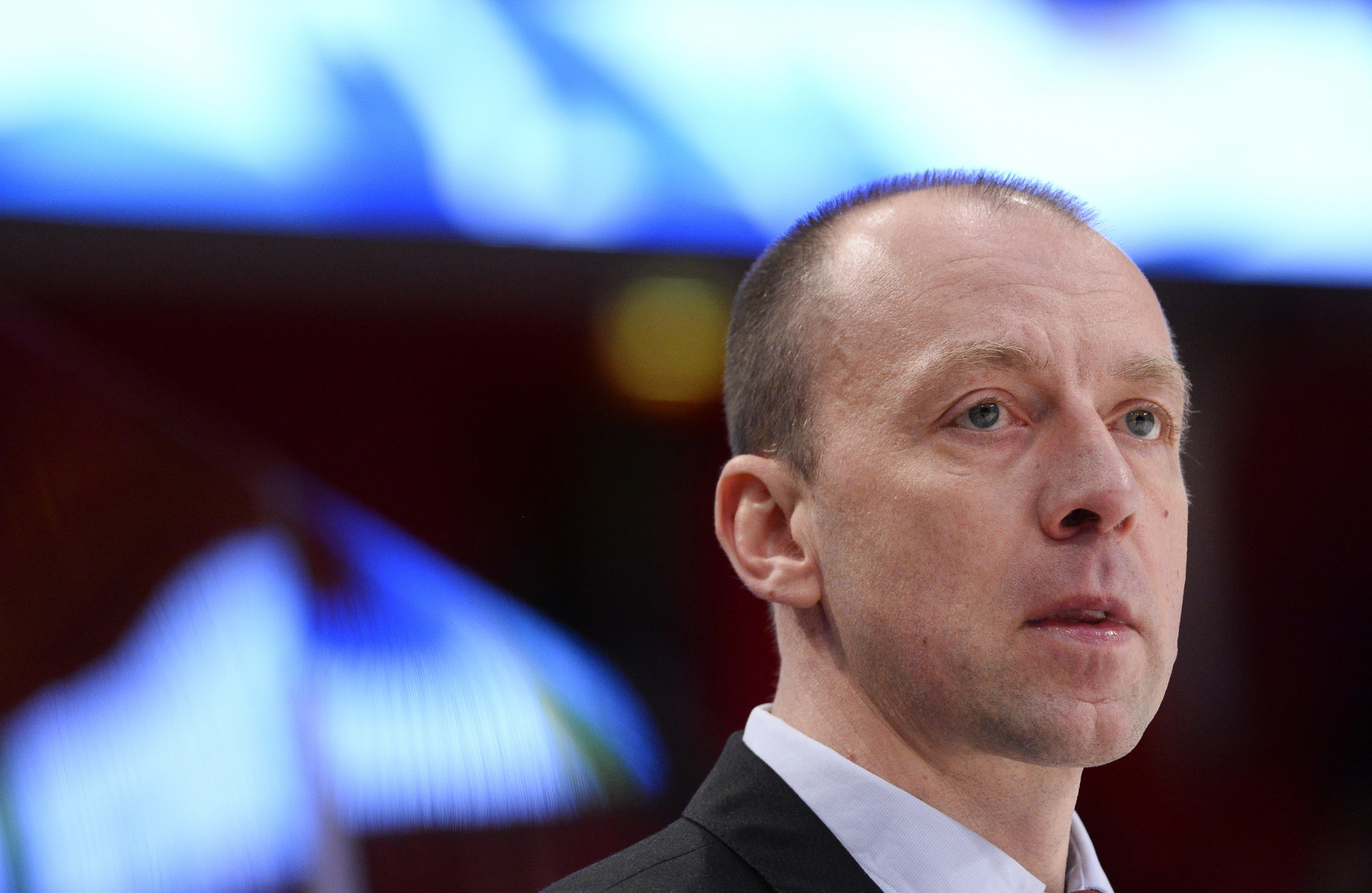 Former Kazakh men's ice hockey head coach Andrei Skabelka was denied a visa to enter Latvia for the IIHF World Championship as a Belarusian national ©Getty Images
