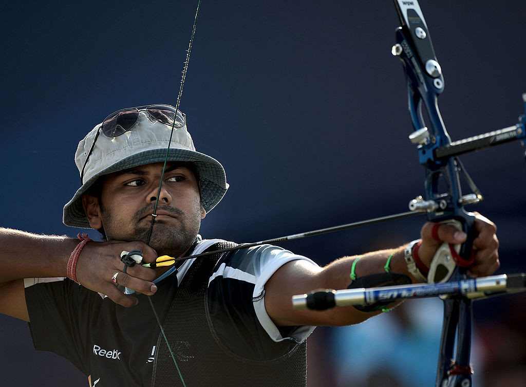 India's Rahul Bannerjee won the men's individual recurve gold the last time archery was included at the Commonwealth Games, at Delhi 2010, and the IOA are advocating for its return ©Getty Images