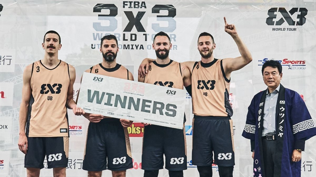 Serbian team start FIBA 3x3 World Tour with victory in Utsunomiya