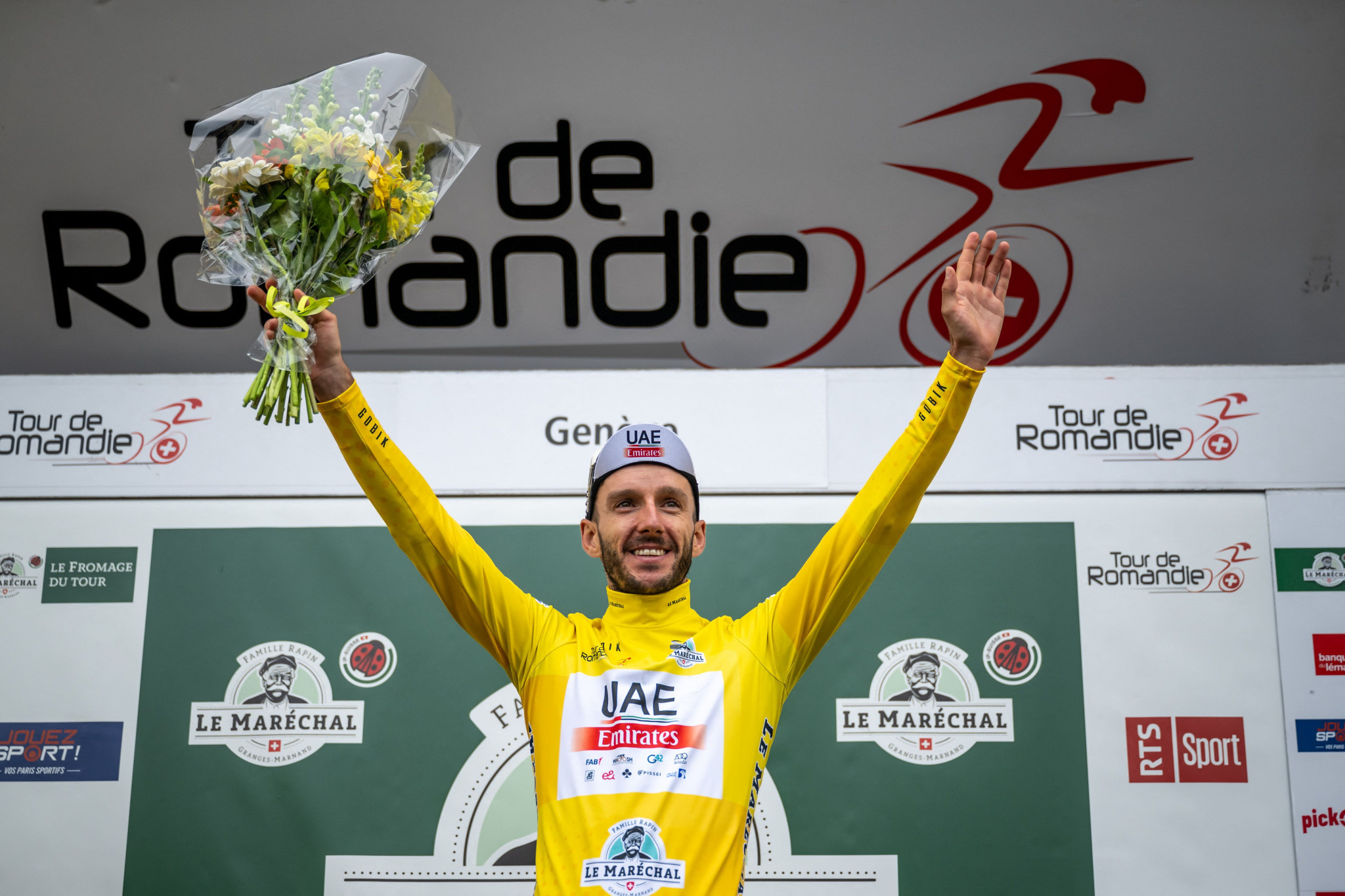 Britain's Adam Yates sealed the Tour de Romandie title at the final stage finishing in Geneva ©Getty Images
